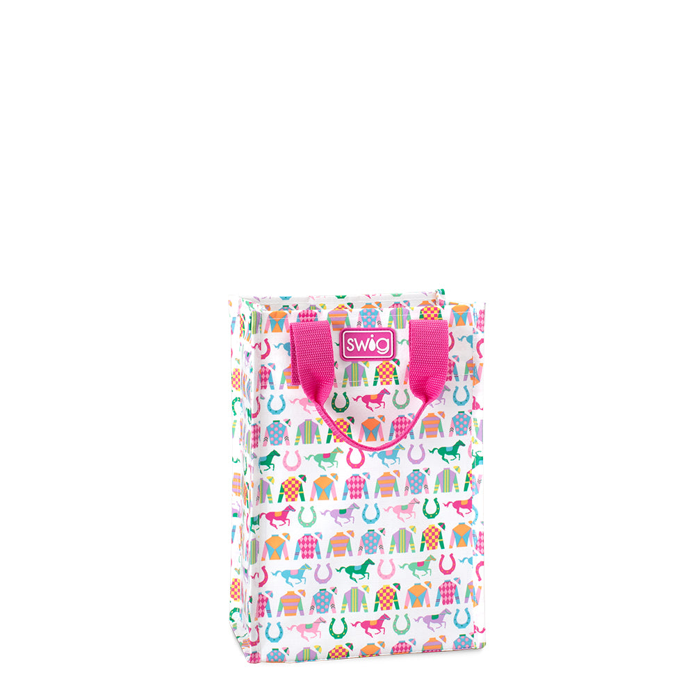 Go Baby Go Reusable Grocery Bags - Large Eco-Friendly Shopping Tote for Supermarket, Farmers Market & Beach Trips
