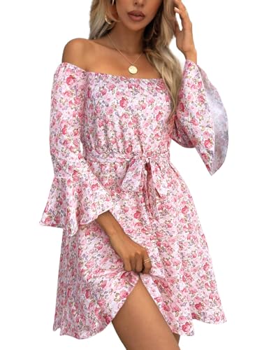 White and Pink Floral
