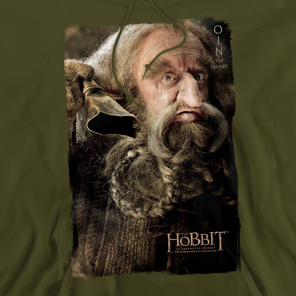 The Hobbit Oin Hoodie - Unisex Pullover for Fans & Cosplay