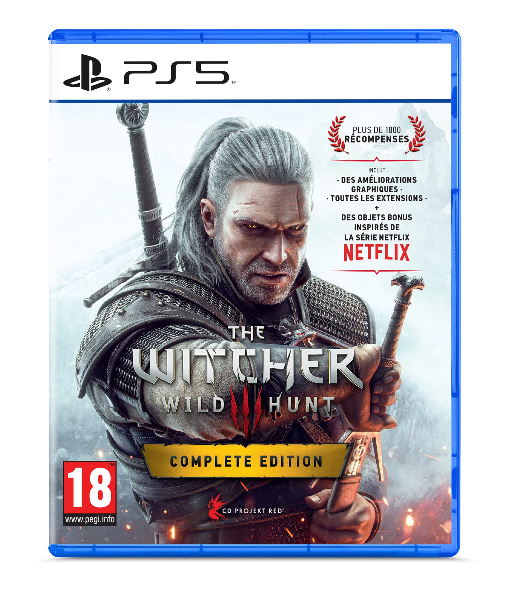 The Witcher 3: Wild Hunt - Complete Edition for PS5 | Game of the Year RPG with Expansions | Epic Fantasy Adventure for Adults | Perfect for Open-World Gaming & Story-Driven Experiences