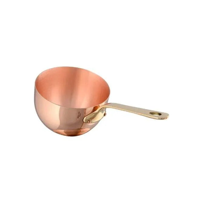 Premium Mauviel Copper Zabaglione Pan - Professional Italian Dessert Maker for Tiramisu, Custard & Cream - Perfect for Home Chefs & Gourmet Cooking