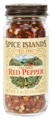Organic Crushed Red Pepper by Spice Islands - 1.4oz (3-Pack) | Premium Chili Flakes for Pizza, Pasta & Cooking | Gluten-Free & Non-GMO Spices