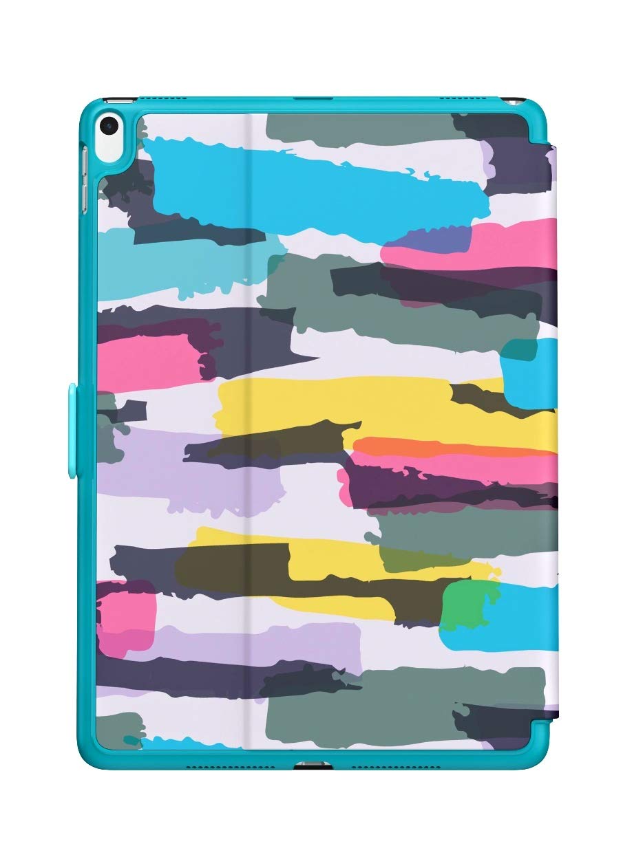 Speck 128701-8439 iPad Air Case - Slim Protective Folio Cover with Air Brush Stripe Design | Perfect for Work, Travel & Everyday Use