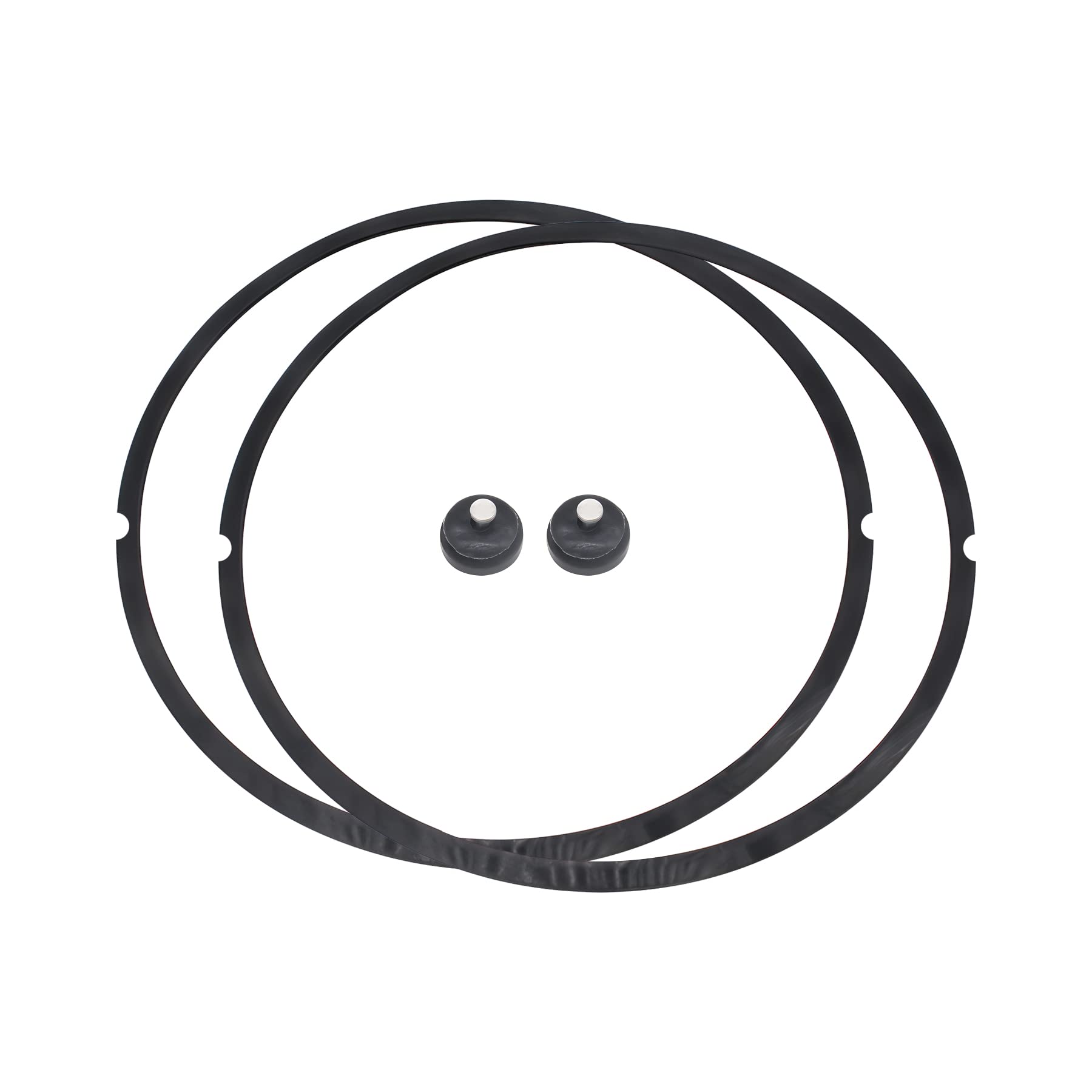 Presto Pressure Cooker Sealing Ring Replacement - Compatible with CA16, CA16H & 21 Qt Canner Models - Fits Automatic Air Vent 9911 - Replaces Parts 82060, 393 & 82058 (2-Pack) - Perfect for Home Canning, Food Preservation & Pressure Cooking