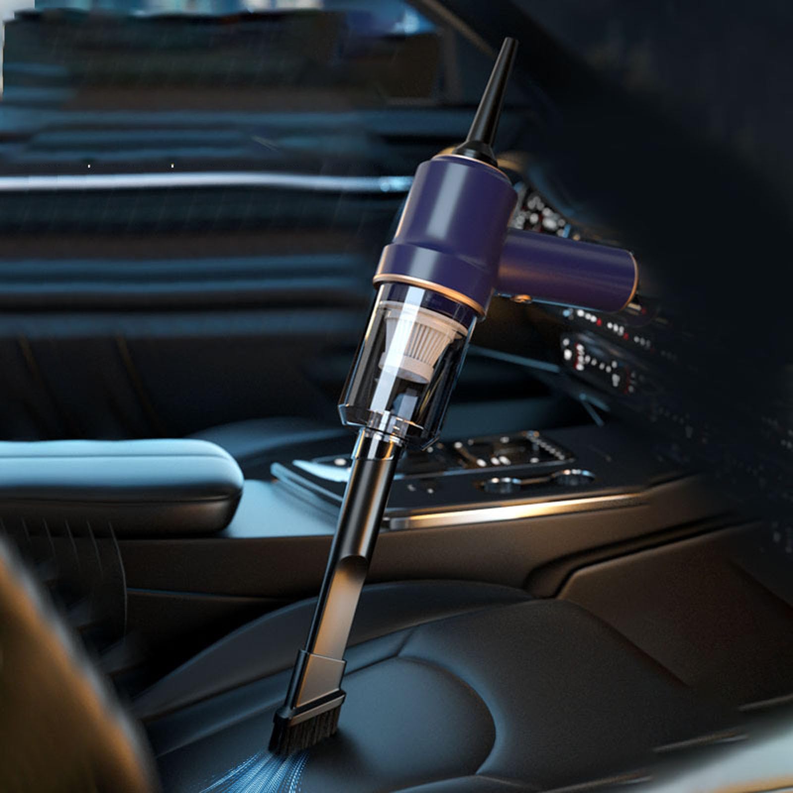 Hucali 15 Handheld Car Vacuum Cleaner - Portable & Foldable for Cars & Home