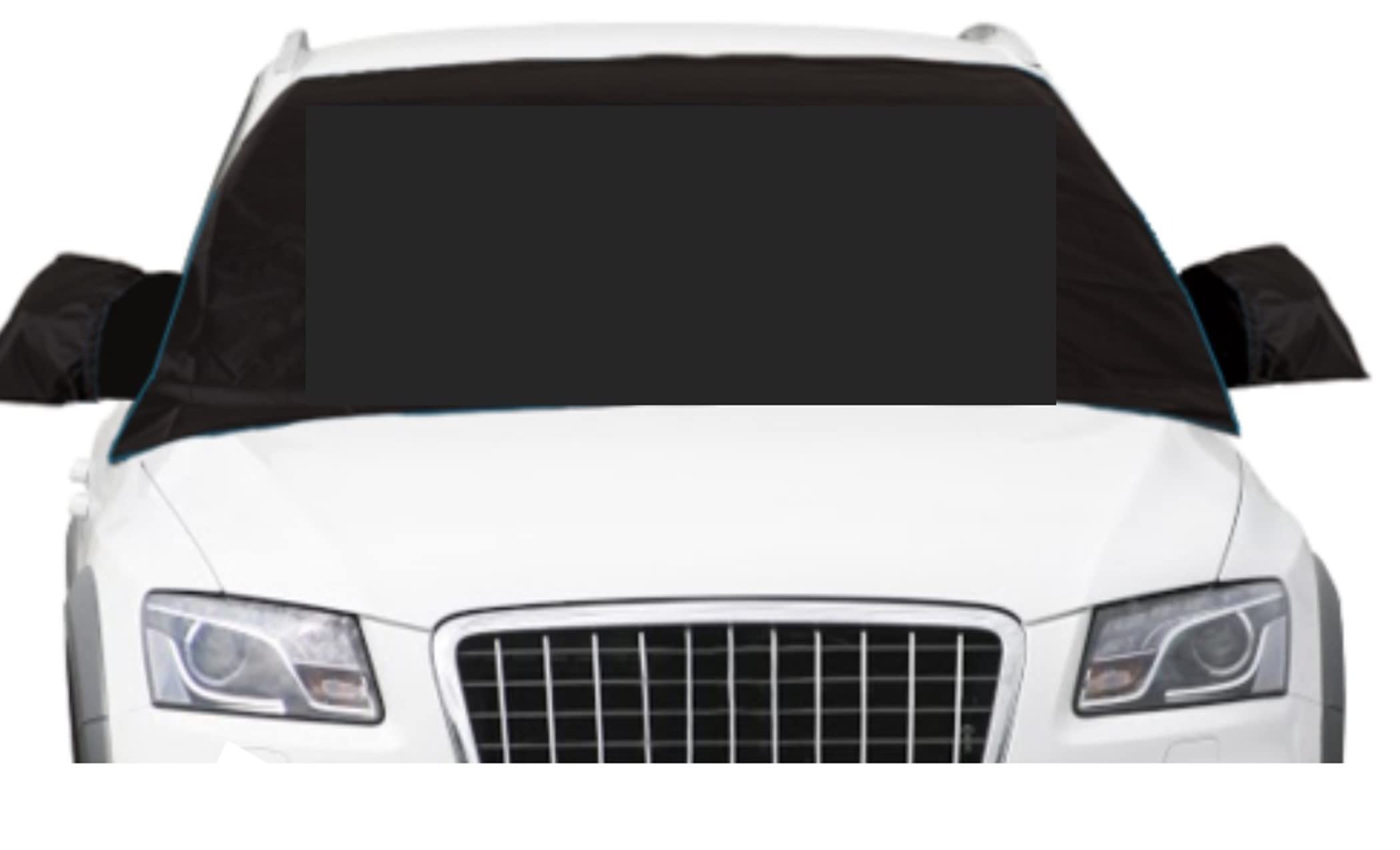 APSG Premium Magnetic Car Windshield Cover - Snow, Frost, Rain Protection with Mirror Covers | Waterproof Winter Car Accessory | Perfect for Parking, Travel & Extreme Weather Protection