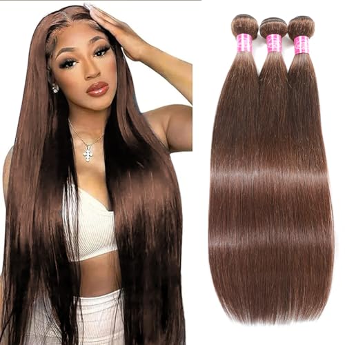 Brown Bundles Human Hair Straight