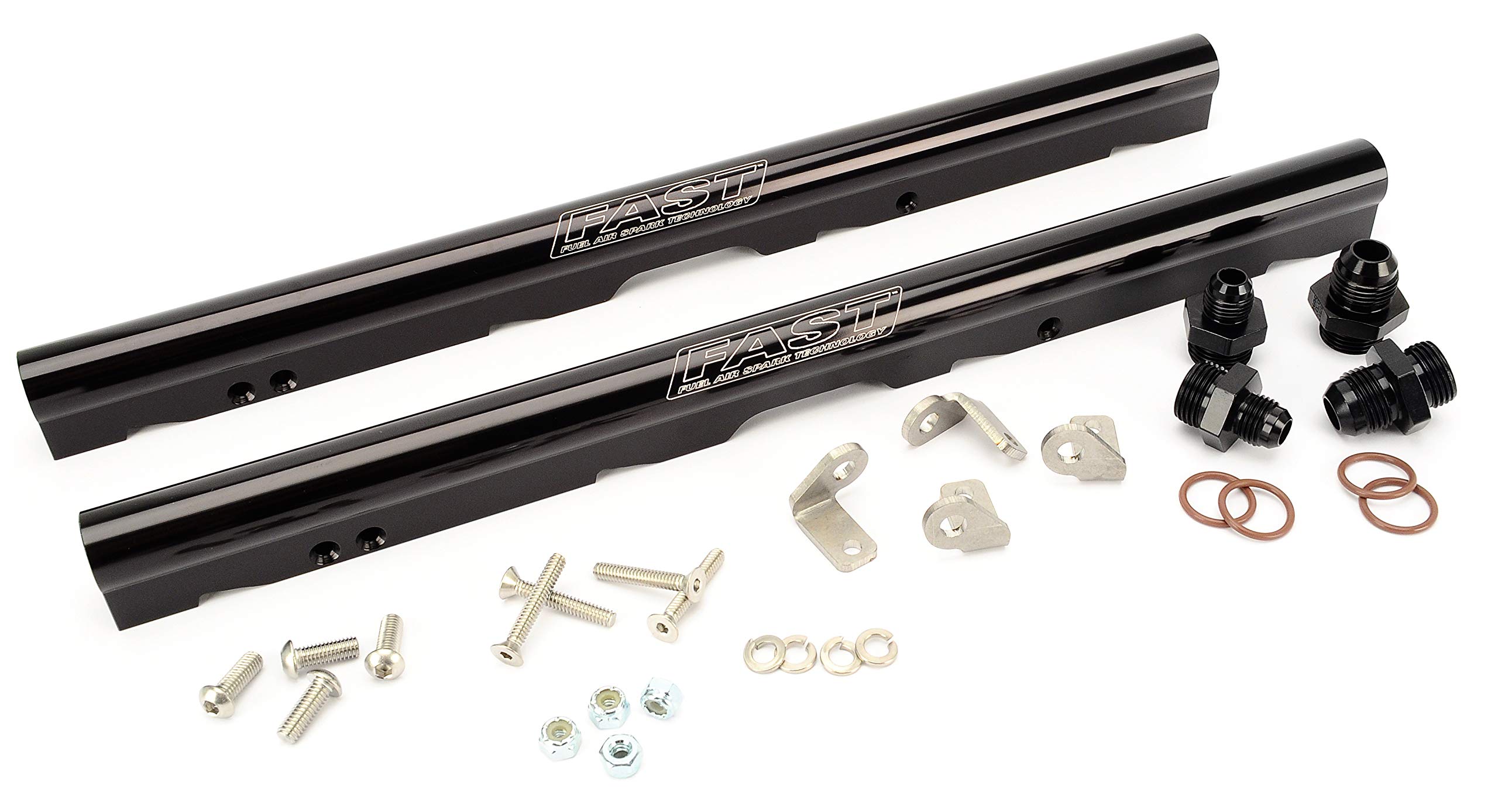 FAST COMP Cams Fuel Rail Adapter Kit for LSXR 102mm Intake Manifold (146032B-KIT) - High Performance Fuel System Upgrade for LS Engines, Perfect for Racing & Street Performance Builds