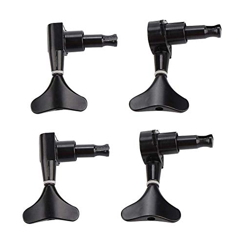 VBESTLIFE 2L 2R Electric Bass Machine Heads - Sealed Bass Guitar Tuners & Tuning Pegs for Precision String Tuning | Perfect for Electric Bass Guitar Maintenance & Performance Upgrades