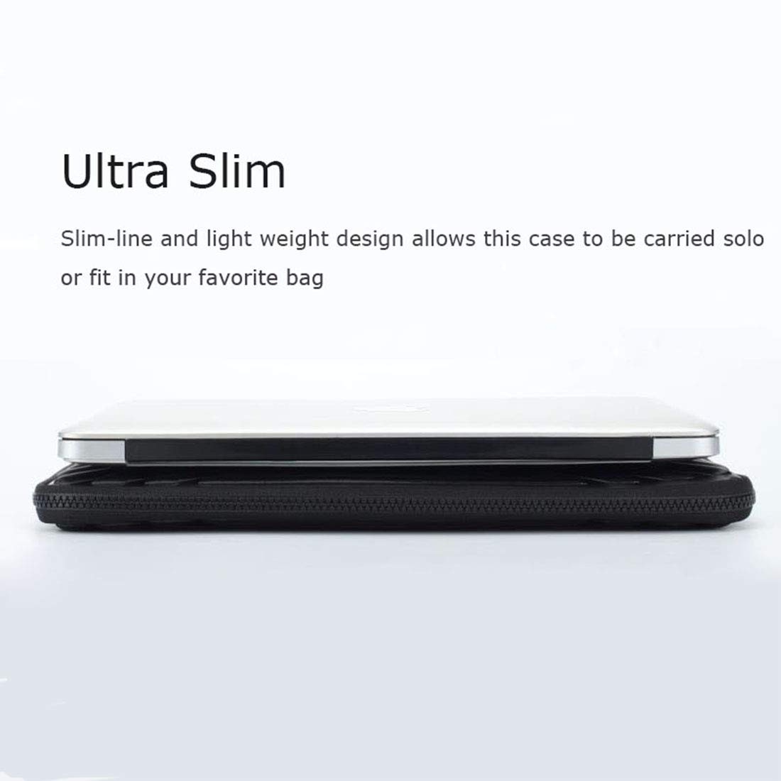 DOMISO 14 Inch Shockproof Waterproof Laptop Sleeve - Lightweight EVA Tablet Case for 14