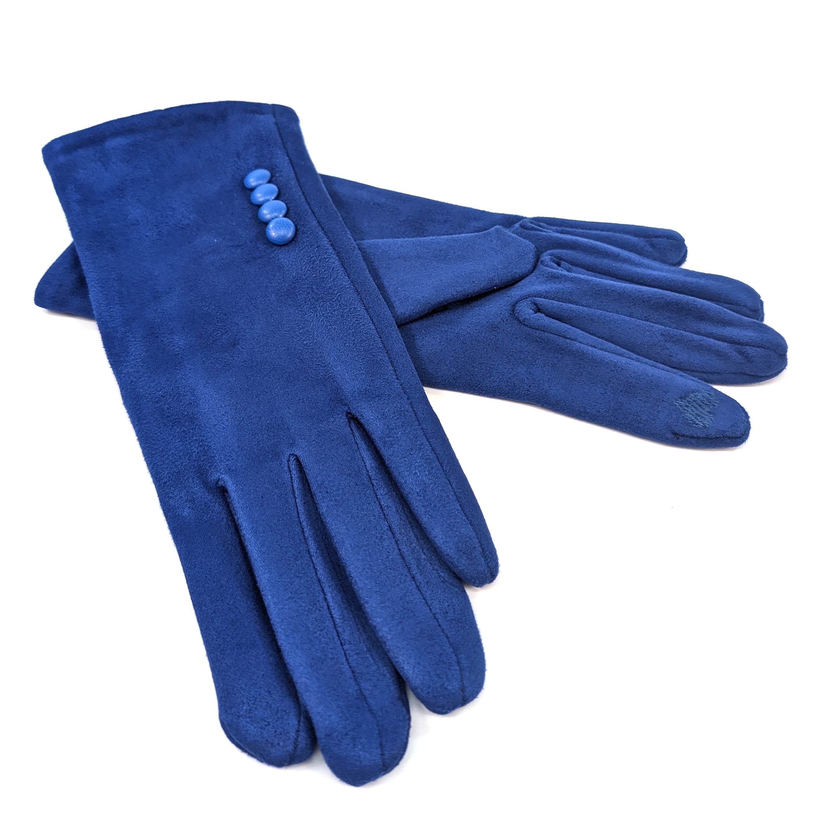 Royal Blue Bright Color Gloves - Winter Warm Gloves for Outdoor Activities, Sports & Fashion