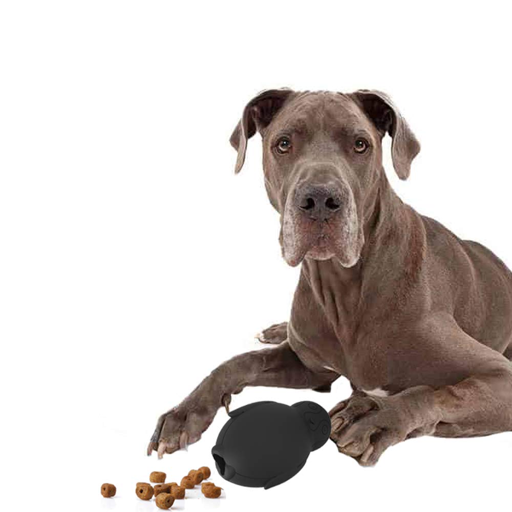 GUCHO Freezable Chew Toy for Dogs - Stuffable Treat Dispensing Puzzle Game, Natural Rubber Interactive Pet Toy for Small Medium Large Breed Puppies (Beef Flavor) - Perfect for Teething, Training & Playtime Fun