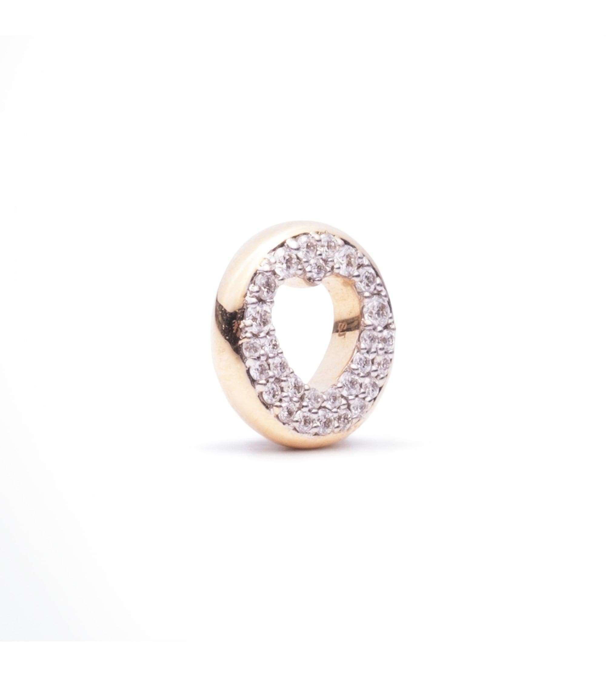 Pave Diamond Side Love Heartbeat Ring - Elegant Jewelry for Anniversaries, Engagements & Romantic Gifts