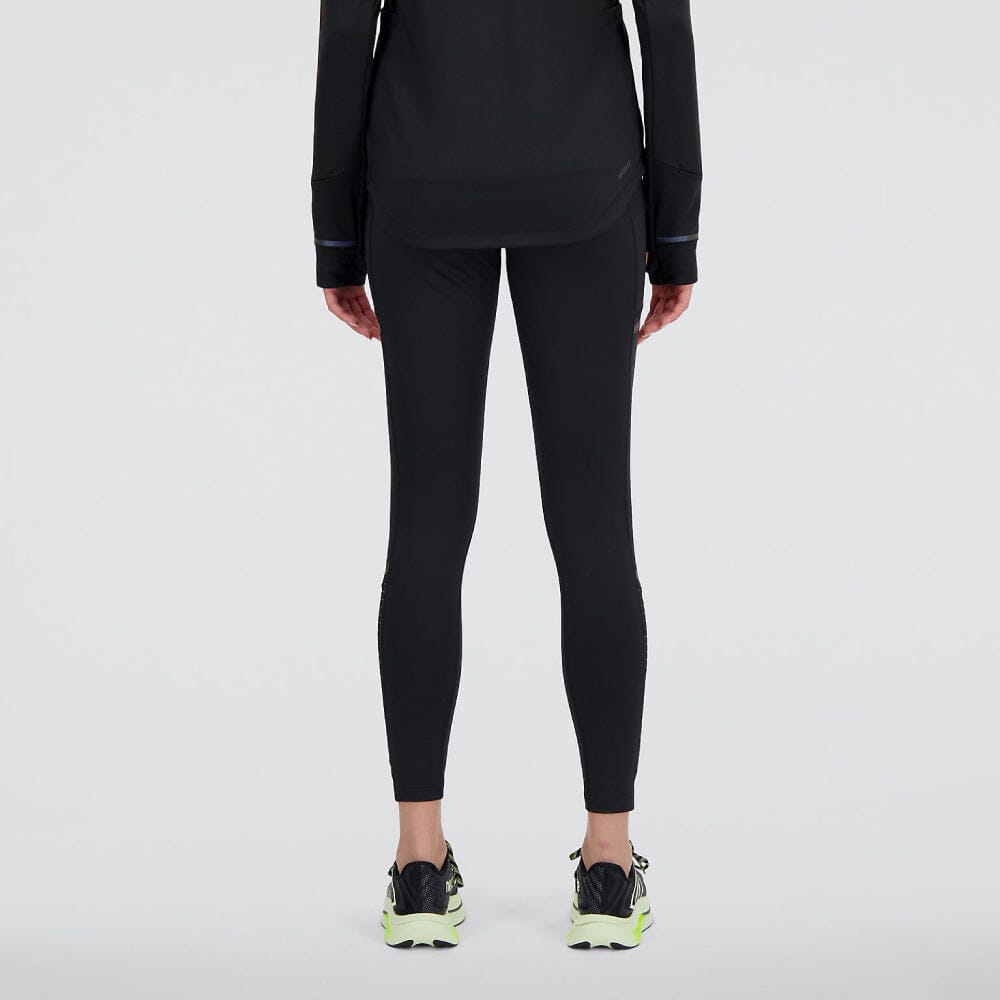 New Balance Women's Impact Run Luminous Heat Tight - High-Performance Running Leggings with Reflective Details for Night Jogging & Gym Workouts - Perfect for Cold Weather Training and Outdoor Fitness Activities