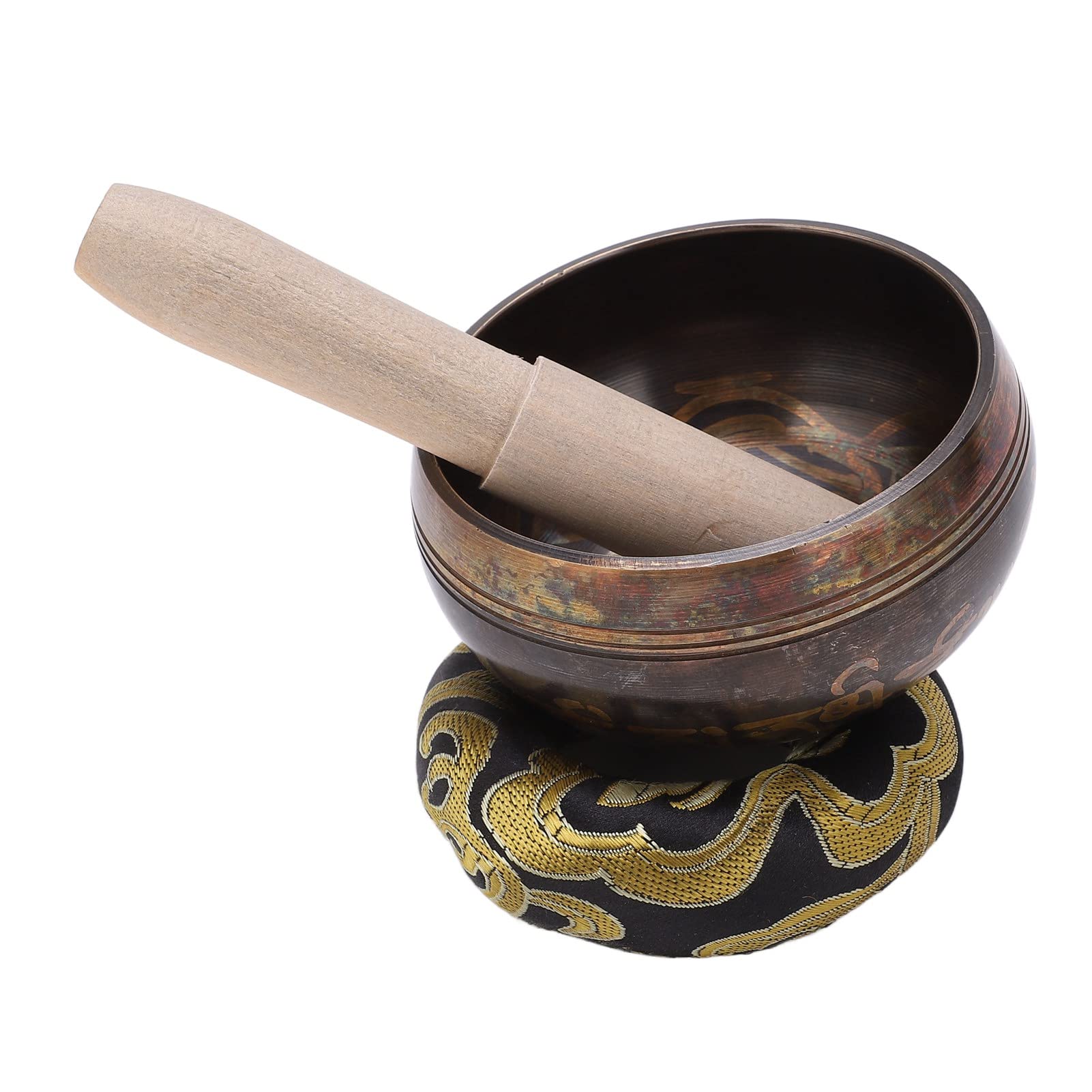 Shanrya Handmade Nepali Singing Bowl - Meditation & Stress Relief Tool for Yoga, Office, Jewelry Display & Spiritual Decor | Perfect for Mindfulness, Relaxation & Home Decoration