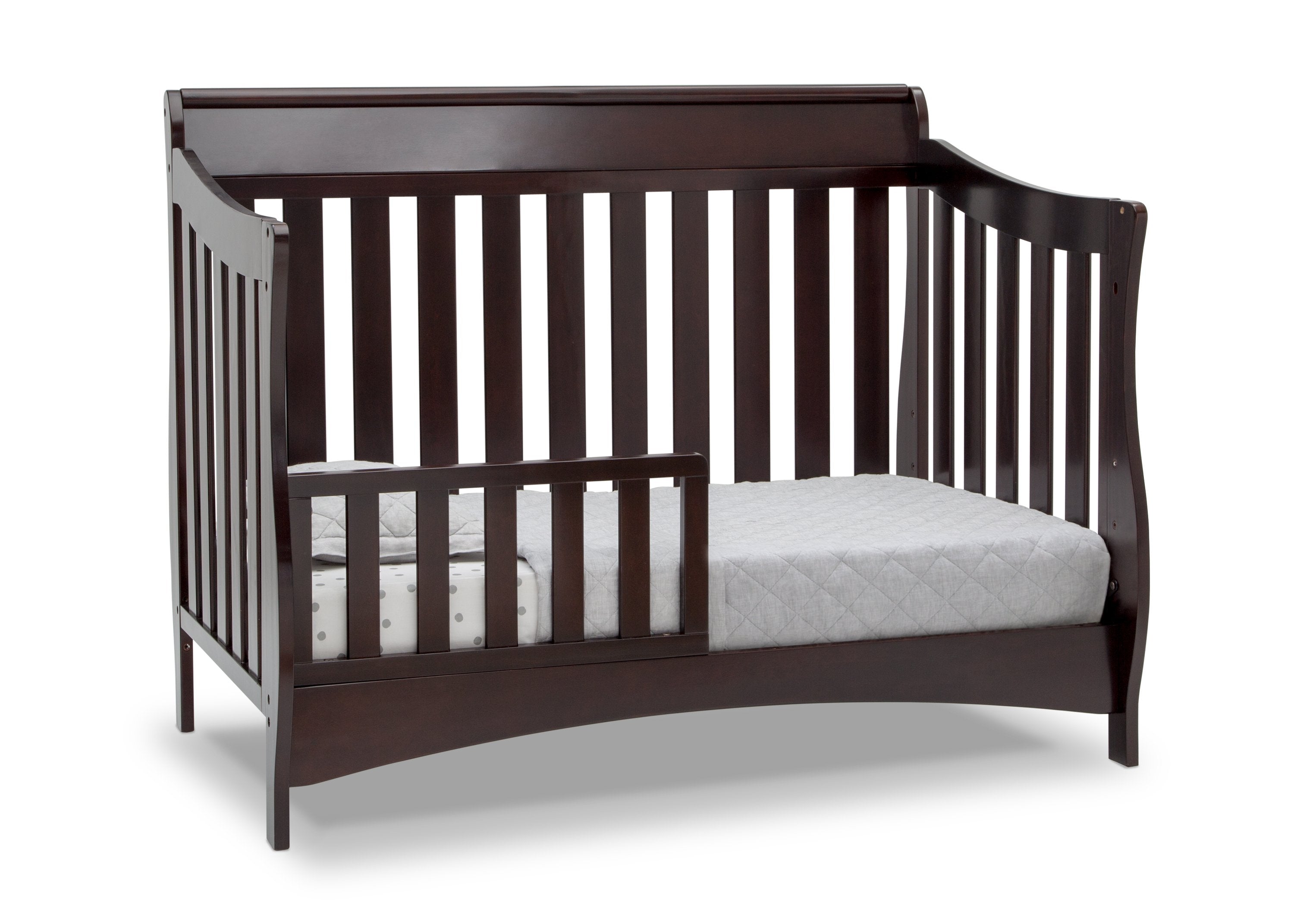 Bentley S Series Deluxe 6-in-1 Convertible Baby Crib - Nursery Furniture for Newborn to Toddler Bed | Perfect for Modern Nursery, Bedroom & Daycare