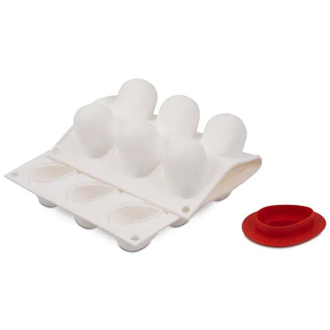 Fragola 30-Piece Silicone Mold Set with Cutter - 15 Unique Shapes for Baking, Candy Making, Chocolate & DIY Crafts - Perfect for Cupcakes, Soaps, Candles & Resin Art
