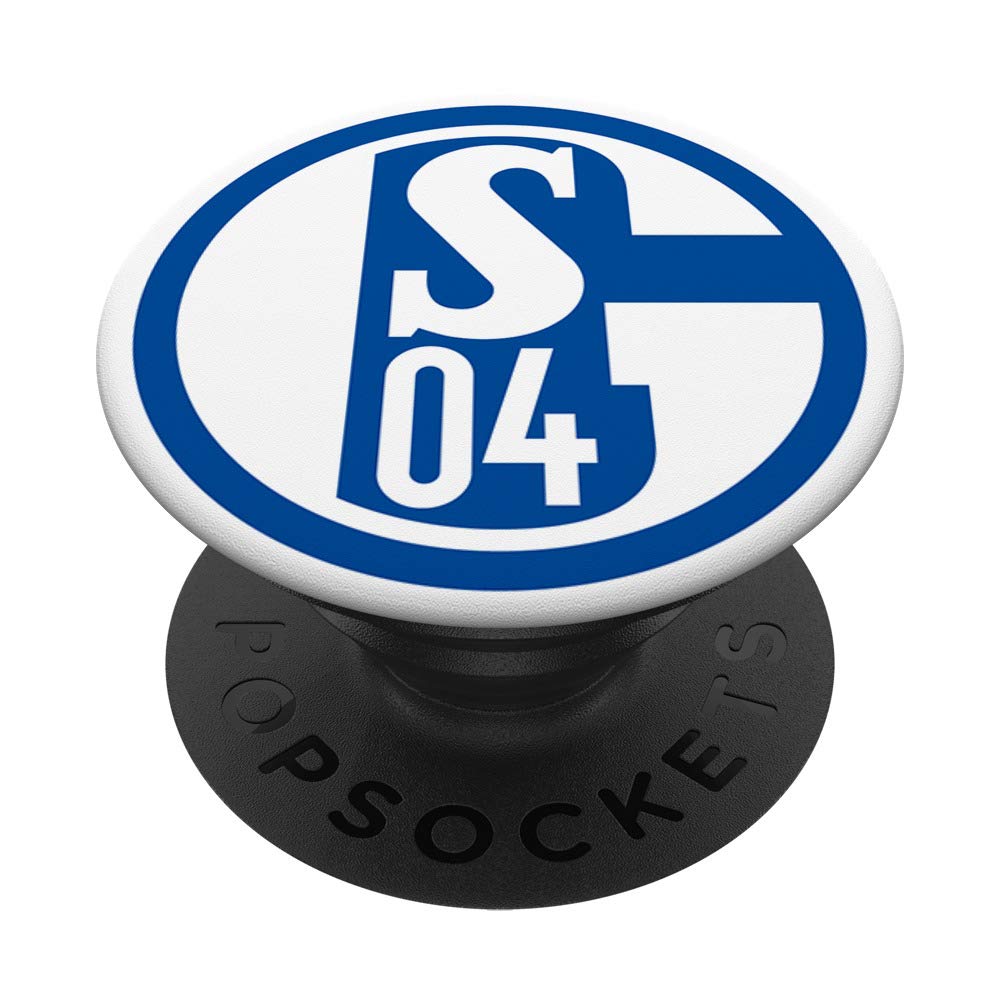 FC Schalke 04 PopSockets PopGrip - Swappable Phone Grip & Stand for iPhone, Samsung, Tablets - Perfect for Gaming, Workouts, and Selfies