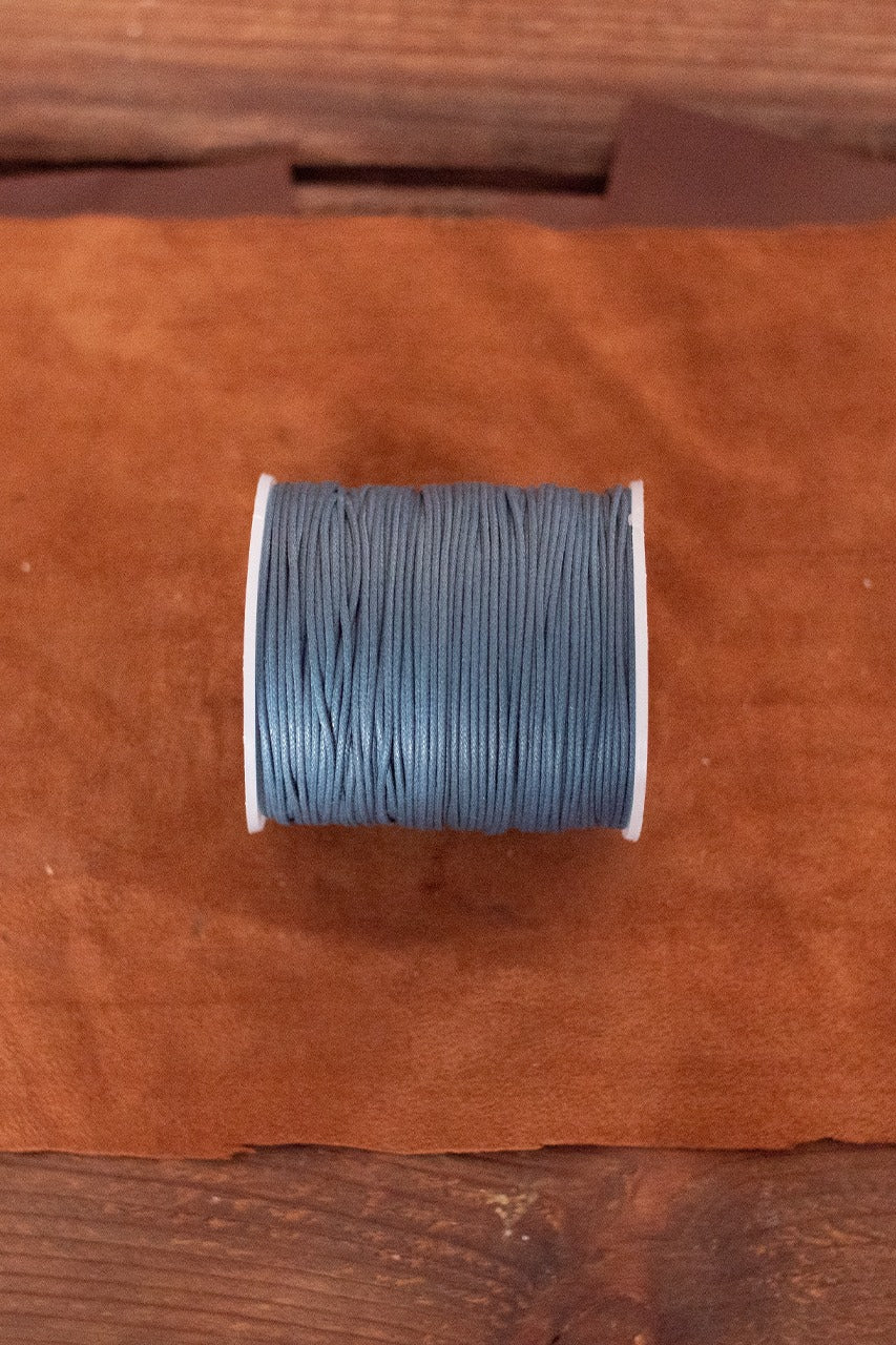Premium Saddler Yarn for Leather Craft - 1.1mm & 1.3mm Thickness, 100m Royal Blue Thread - Perfect for Leather Stitching, Bookbinding & DIY Projects