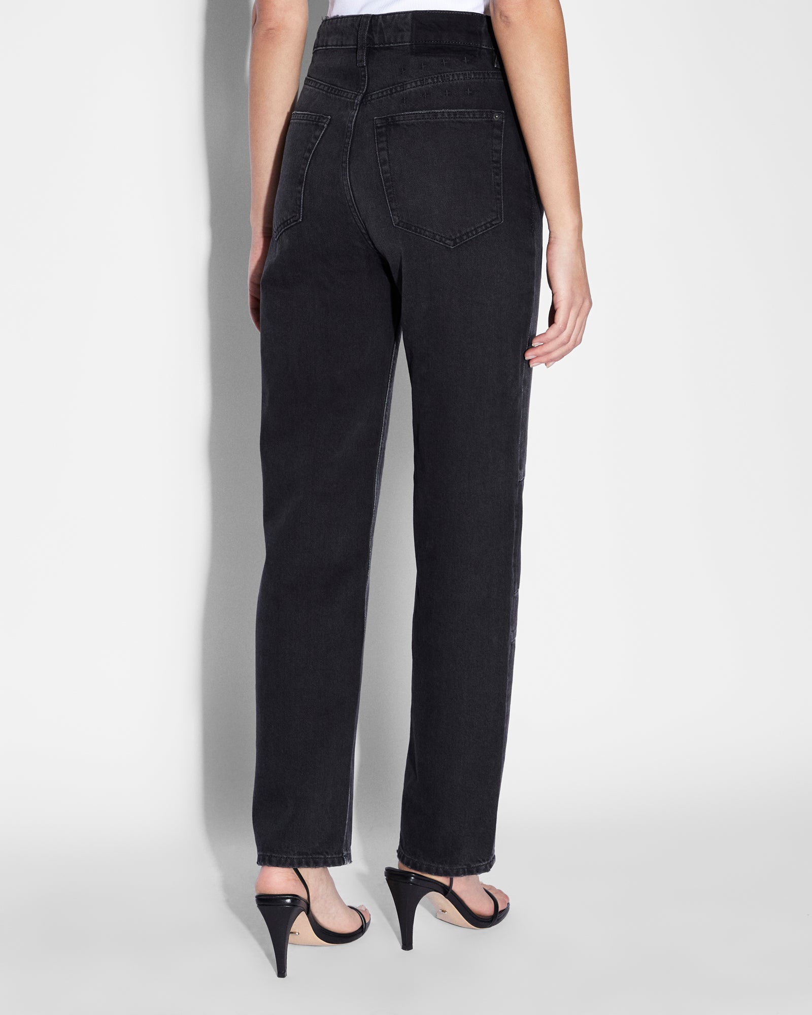 BROOKLYN JEAN DESTINY NOIR - Women's High Waist Skinny Jeans for Casual & Night Out | Stretch Denim Pants with Comfort Fit