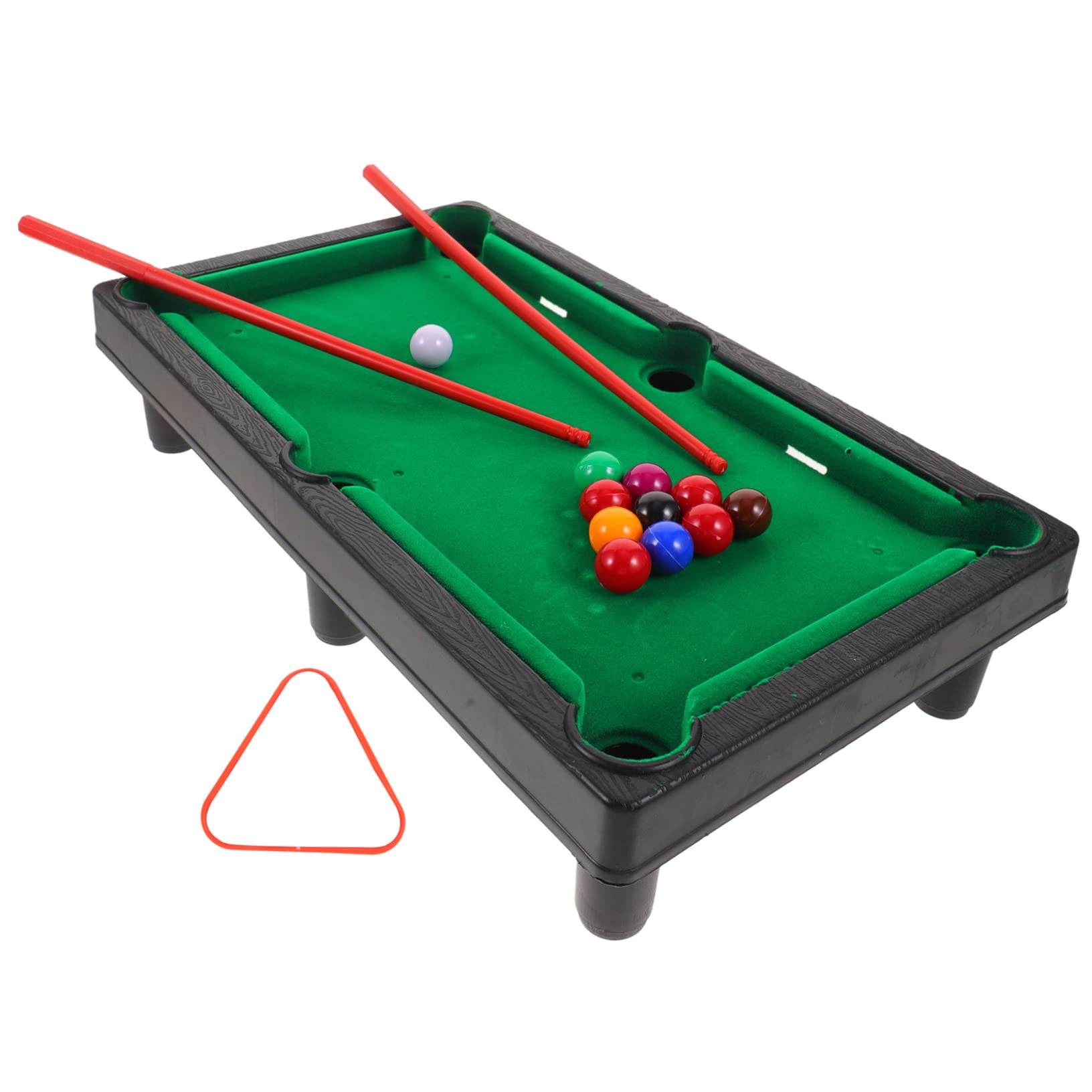 Mini Billiard Table Set - Portable Desktop Pool Game for Kids & Adults - Perfect for Home, Office, and Party Entertainment