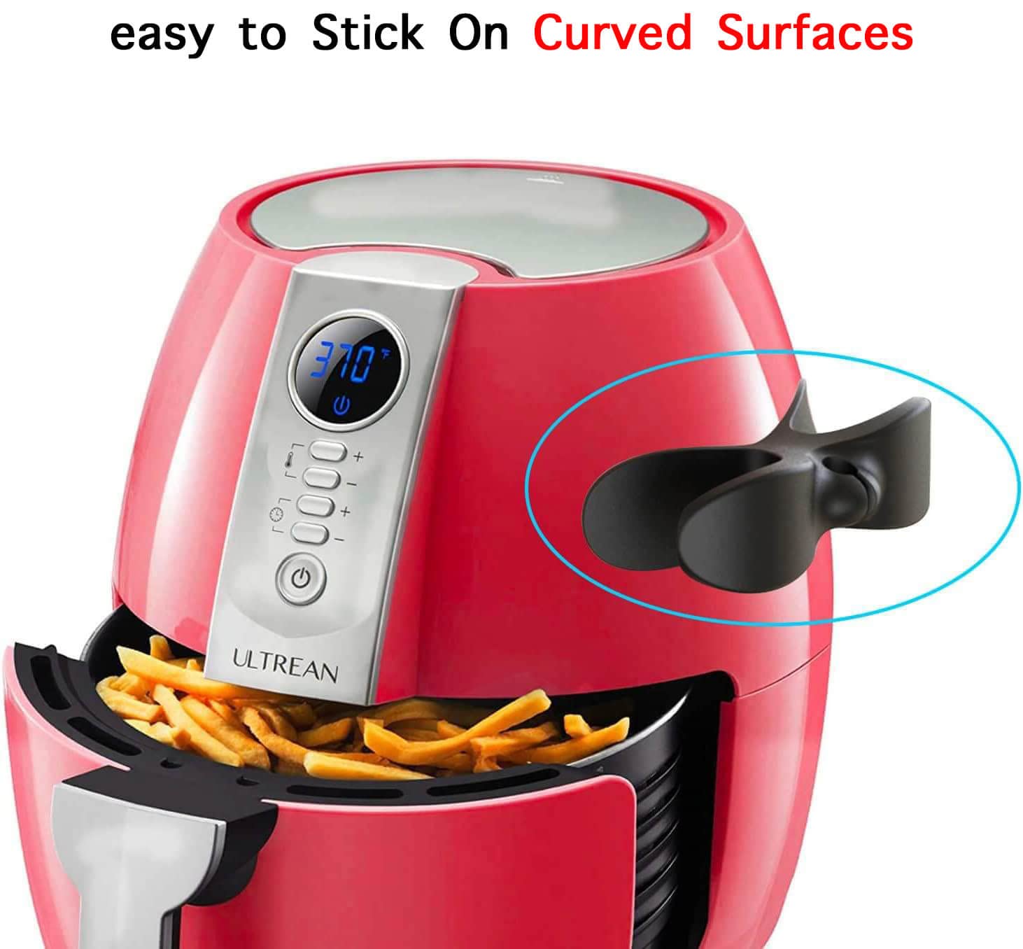 Black Cord Organizer for Kitchen Appliances - Cable Management for Blenders, Mixers & Small Appliances - Keep Countertops Tidy & Safe