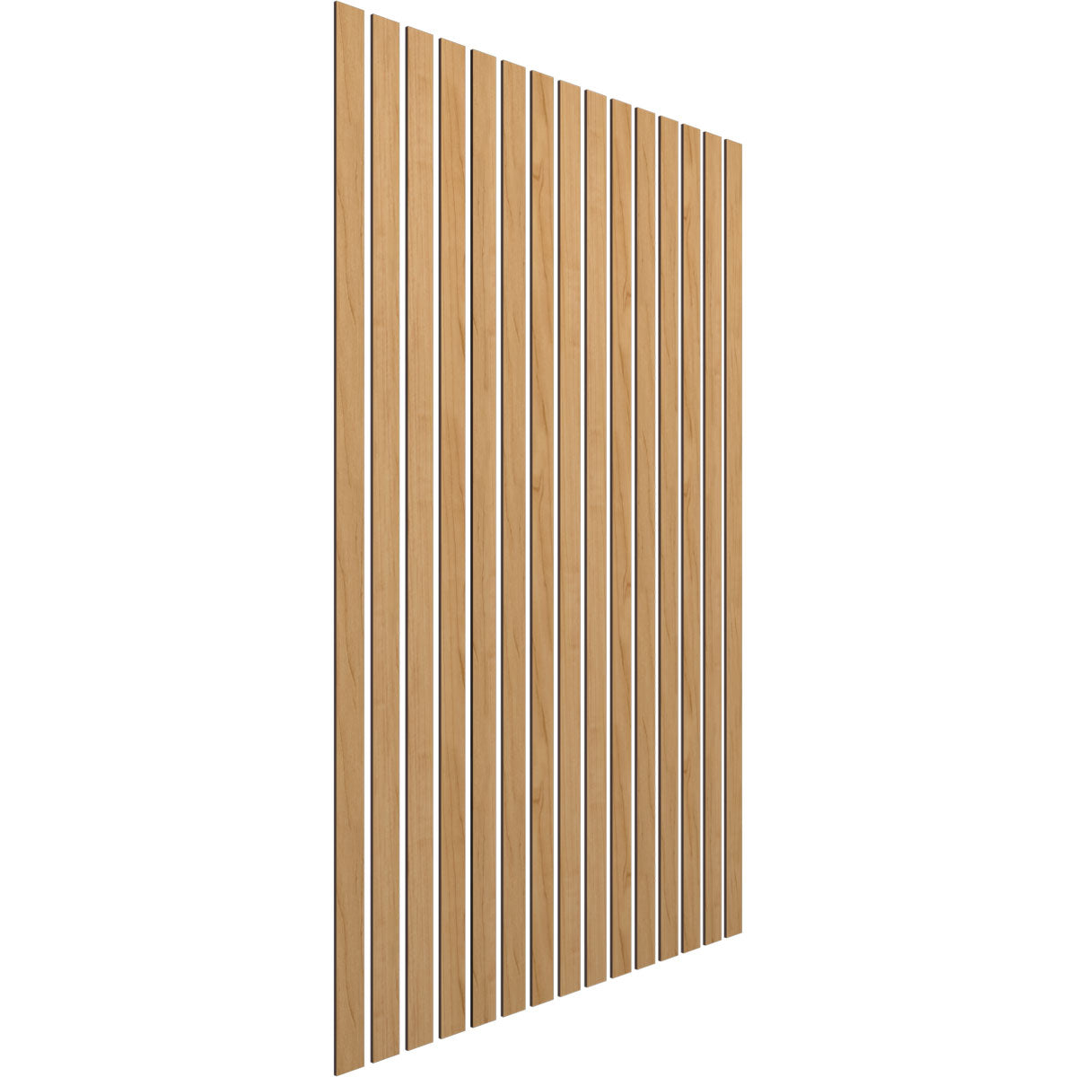Adjustable Wood Slat Wall Kit - Modern DIY Room Divider & Decorative Panel for Home & Office - Perfect for Living Room, Bedroom, or Workspace Partitions