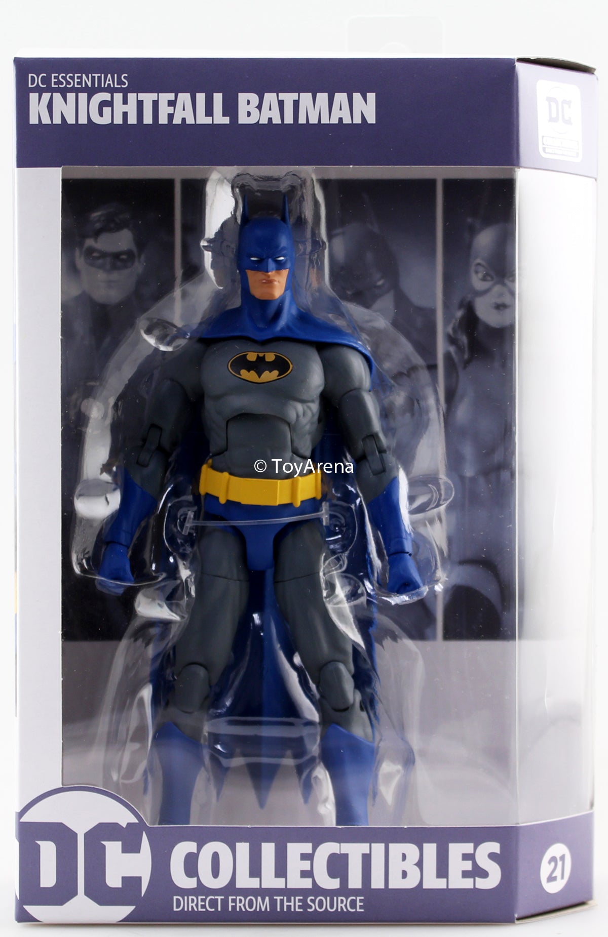 DC Collectibles DC Essentials Knightfall Batman 6-Inch Action Figure - Highly Articulated Collectible Toy for Display & Play - Perfect for DC Fans & Collectors