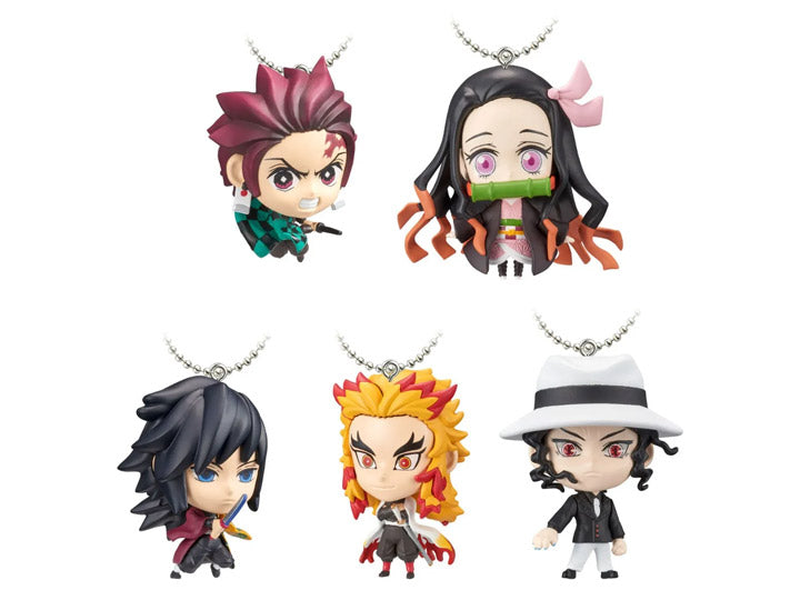 Bandai Demon Slayer: Kimetsu no Yaiba SD Mascot Vol. 1 Trading Figures - Sealed Box Set of 12 Anime Collectibles | Perfect for Display, Gifts & Anime Fans Collection