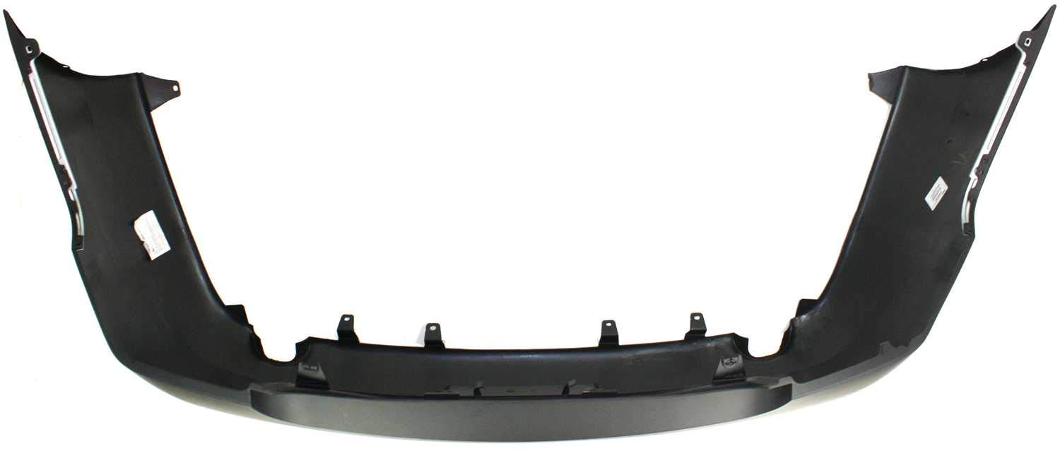 Evan Fischer Rear Bumper Cover Compatible with 2006-2013 Chevrolet Impala & 2014-2016 Impala Limited - GM1100736 For Models With Dual Exposed Exhaust | Durable Replacement Part for Car Body Protection & Style Enhancement | Perfect for Collision Repair & Vehicle Customization