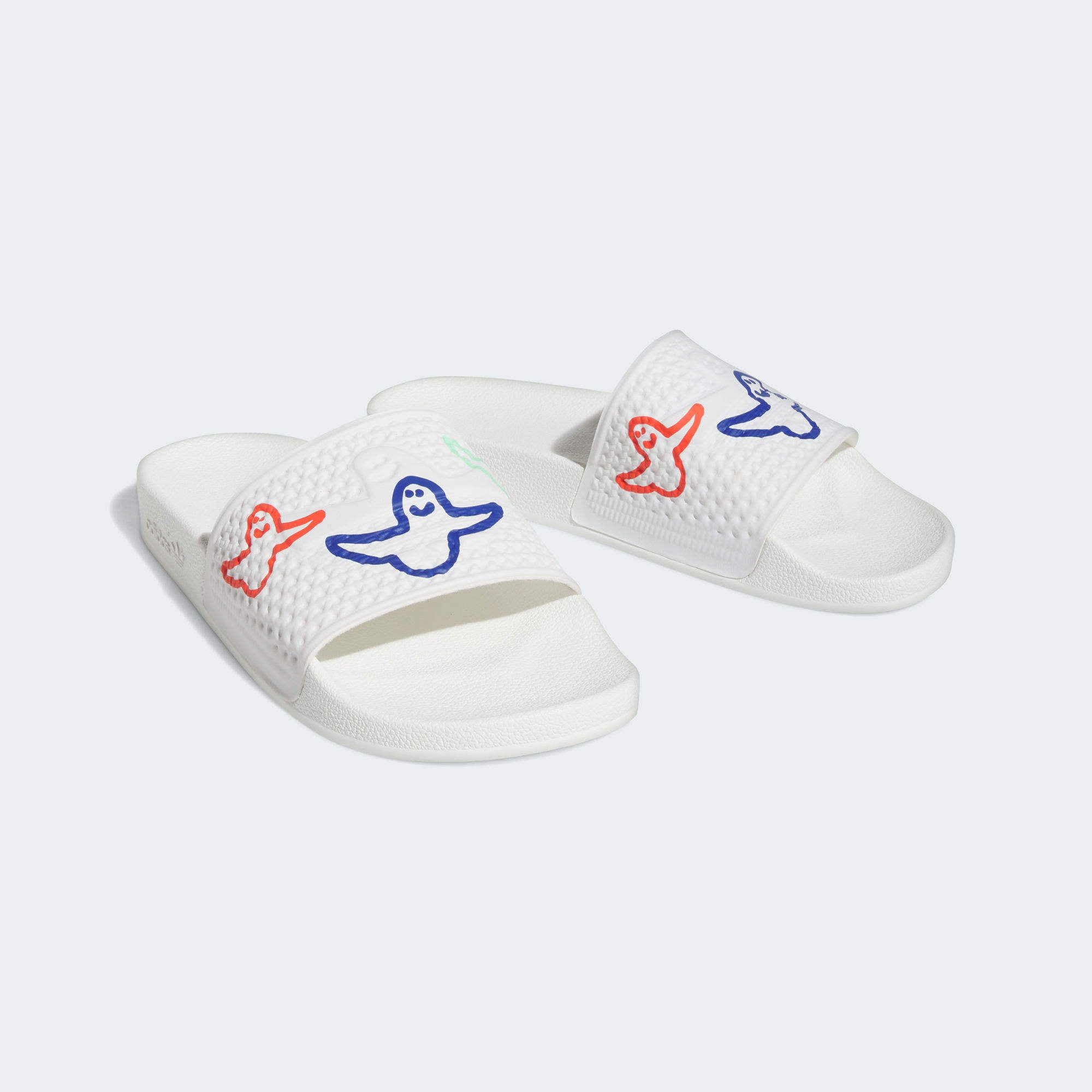 Adidas Shmoofoil Slide Shoes HQ2034 - White | Comfortable Men's & Women's Slides for Beach, Pool & Casual Wear