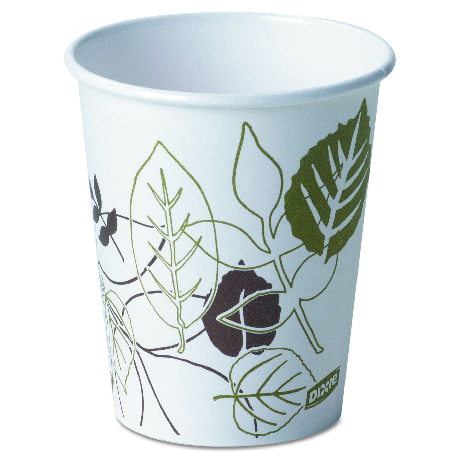 Dixie 2340PATH 10 oz Paper Hot Cups - Case of 1000 Disposable Coffee Cups for Office, Cafes & Events | Hot Beverage Drinkware for Tea, Coffee & Cocoa