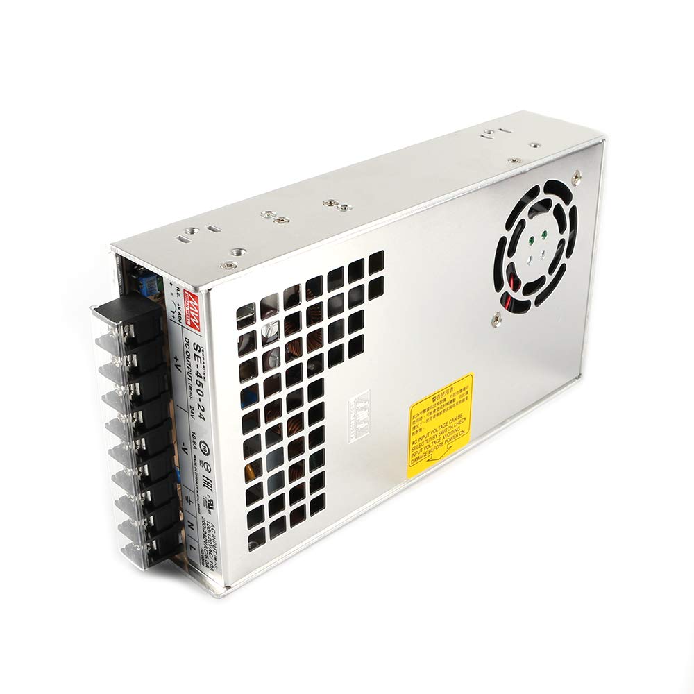 Genuine Meanwell SE-450-24 Power Supply 24V 18.8A 450W for BLV MGN Cube 3D Printer | Replacement PSU for 3D Printing | High-Performance Power Supply for DIY 3D Printer Projects & Repairs