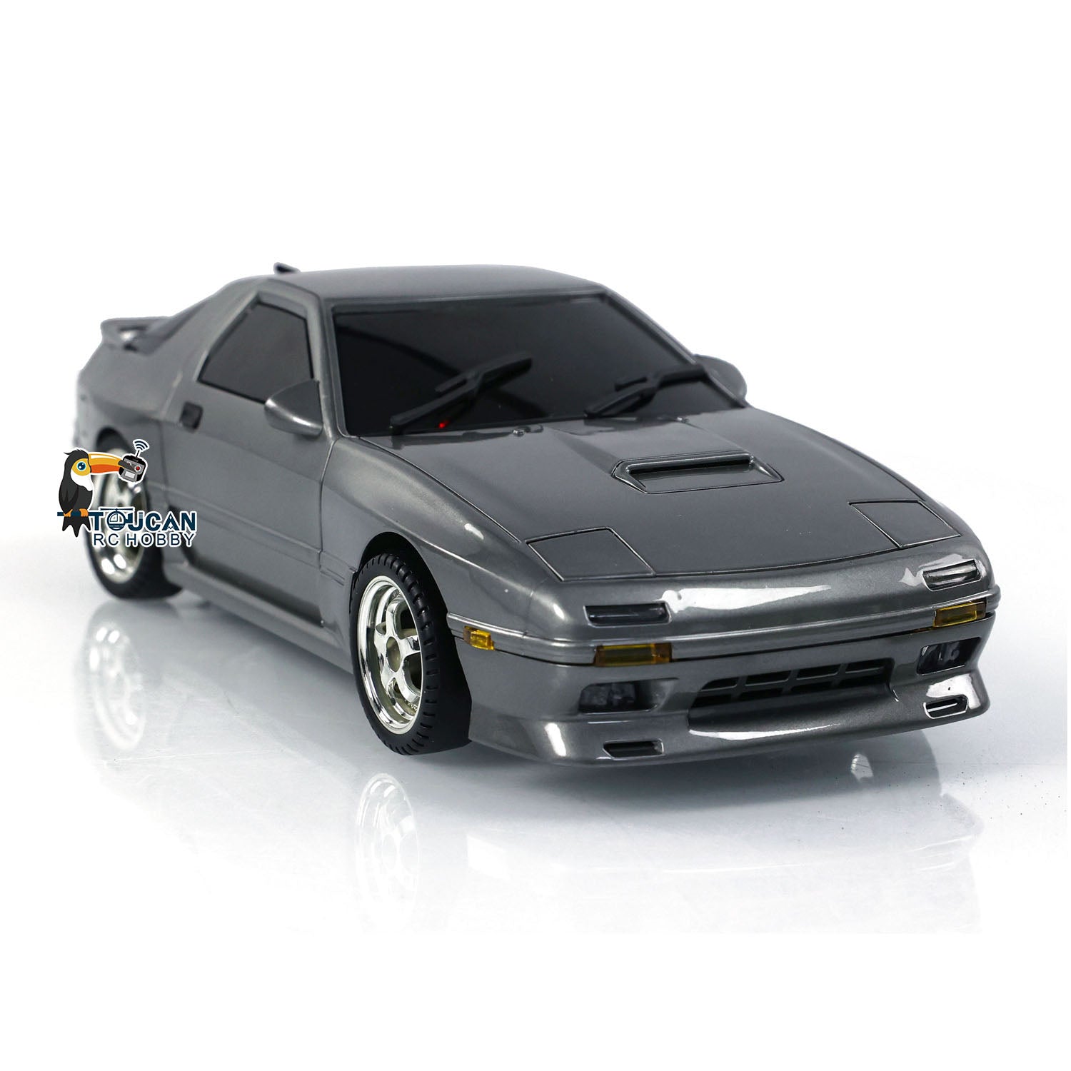 1:18 RX7 RWD RC Drift Car - LDRC LD1802 Remote Control Racing Vehicle with Gyroscope, Electric Off-Road Toy Car, Ready-to-Run (RTR) - Perfect for Indoor/Outdoor Drifting, Racing & Off-Road Adventures