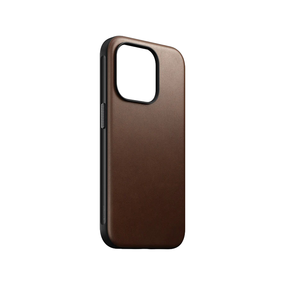 Premium Genuine Leather Case for iPhone 15 Pro - Slim Protective Cover with Soft Microfiber Lining (Brown) - Perfect for Business, Travel & Everyday Use