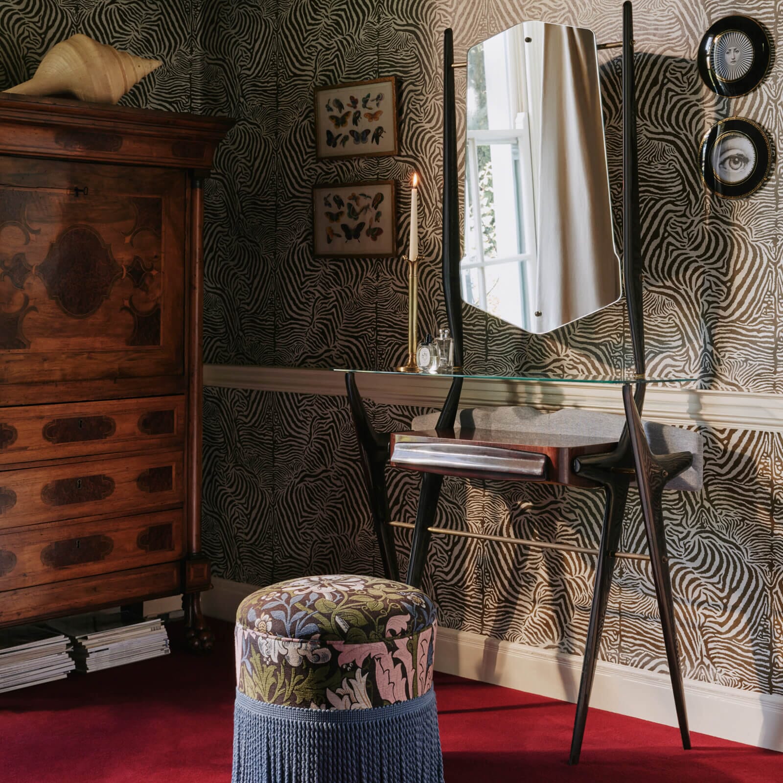 EQUUS Cocoa Wallpaper - Premium Self-Adhesive Peel & Stick Wallpaper for Home Decor - Perfect for Living Room, Bedroom, and Office