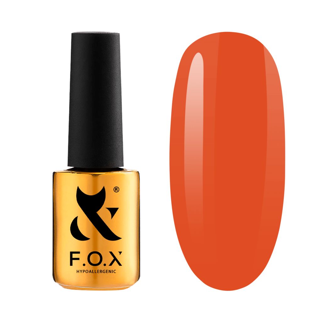 F.O.X Spectrum 139 Neon Nail Polish - 7ml Bottle for Professional Salon & Home Manicure - Vibrant Long-Lasting UV Gel Polish for Nail Art Designs