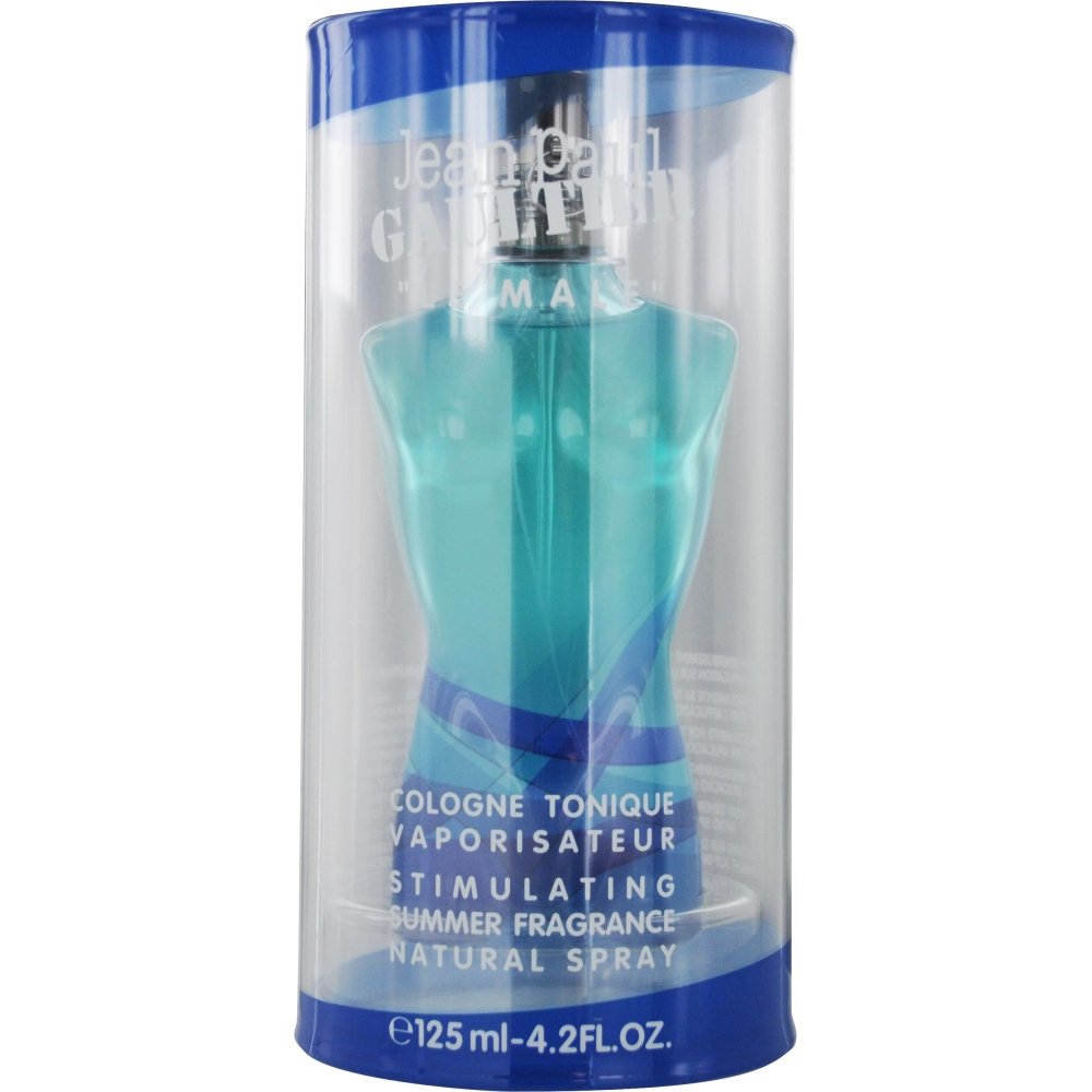 Jean Paul Gaultier Le Male Men's Cologne Tonique Spray - 4.2 oz Eau de Toilette, Fresh & Stimulating Summer Fragrance (2010 Edition) - Perfect for Date Nights, Office Wear & Summer Adventures
