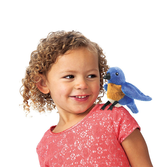 Folkmanis Mini Songbird Hand Puppets - Realistic Bird Puppets for Kids, Storytelling, and Educational Play - Perfect for Imaginative Play, Classroom Activities, and Gifts