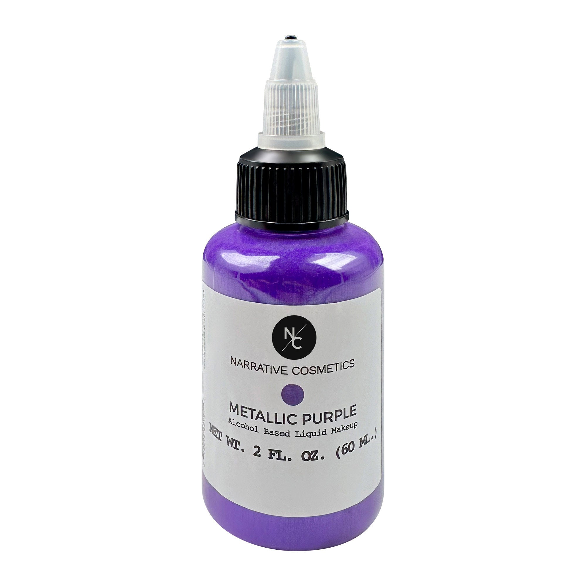 Premium Metallic Alcohol Airbrush Paints - 2 fl oz (60ml) for Custom Automotive, Motorcycle & Model Painting - High Pigment, Fast Drying Airbrush Colors for Artists & Hobbyists