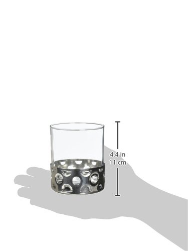 Royal Selangor 012447R Premium Pewter Circle DOF Tumbler - Handcrafted Drinkware for Whiskey, Cocktails & Home Bar Decor - Elegant Gift for Weddings & Anniversaries