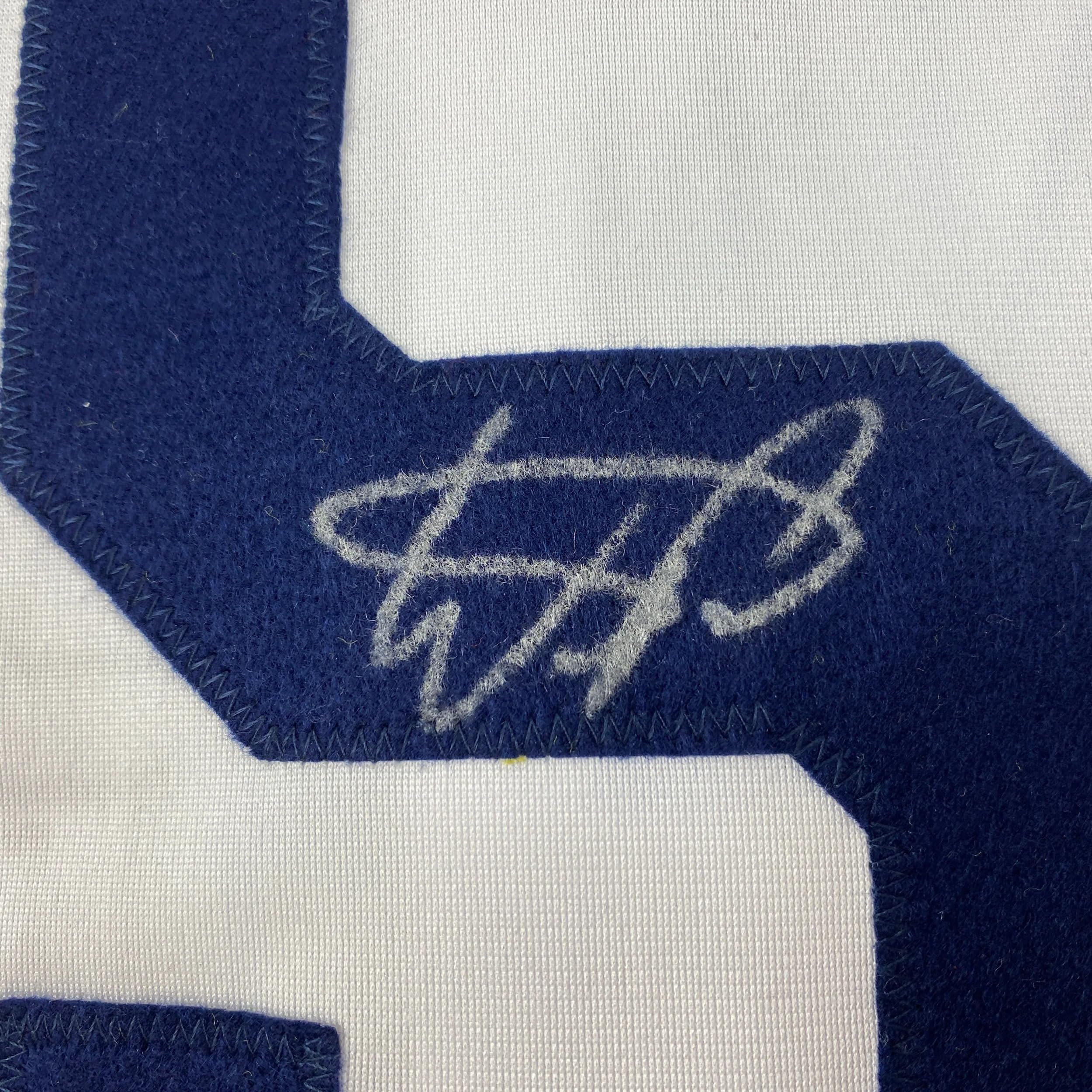 Authentic Wander Franco Signed Tampa Bay Rays White Baseball Jersey with JSA COA - Perfect for Collectors, Fans, and Sports Memorabilia Displays