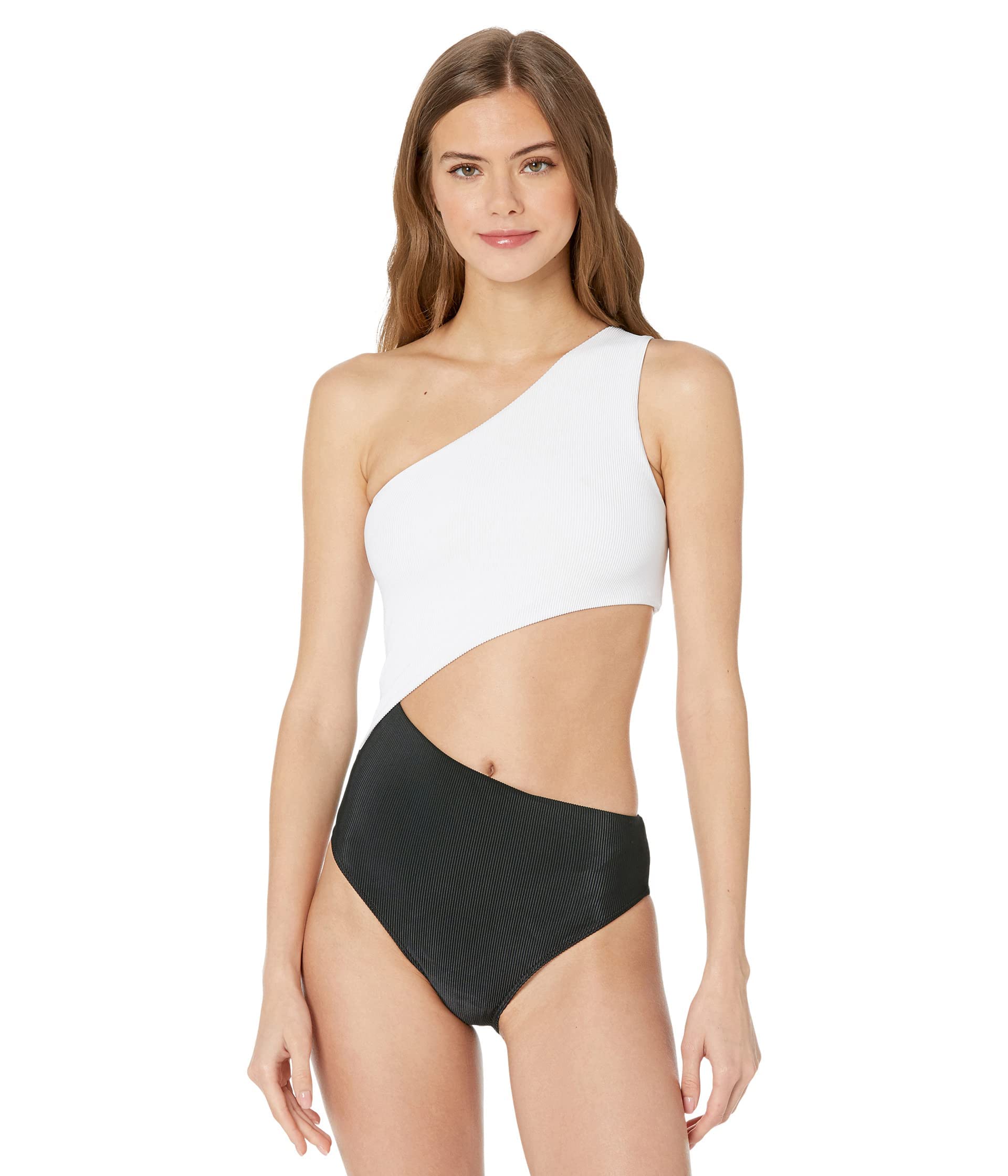 Beach Riot Celine One-Piece Swimsuit - Women's High Waisted Bathing Suit with Tummy Control & Adjustable Straps | Perfect for Pool, Beach Vacation & Summer Swimwear