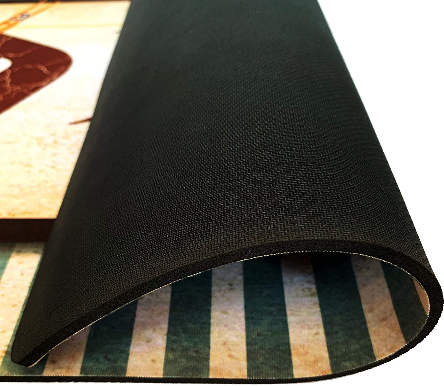 Ukeler Non-Slip Laundry Rug - Waterproof Washable Floor Mat for Laundry Room & Bathroom (20x59 Inches) - Perfect for High-Traffic Areas, Mudrooms, and Wet Spaces