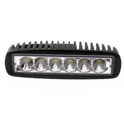 Eagle Lights Elite Series 6 Inch LED Light Bar - 2500 Lumens High Brightness, Flood Beam Pattern for Off-Road Trucks, ATVs, UTVs, and Marine Boats