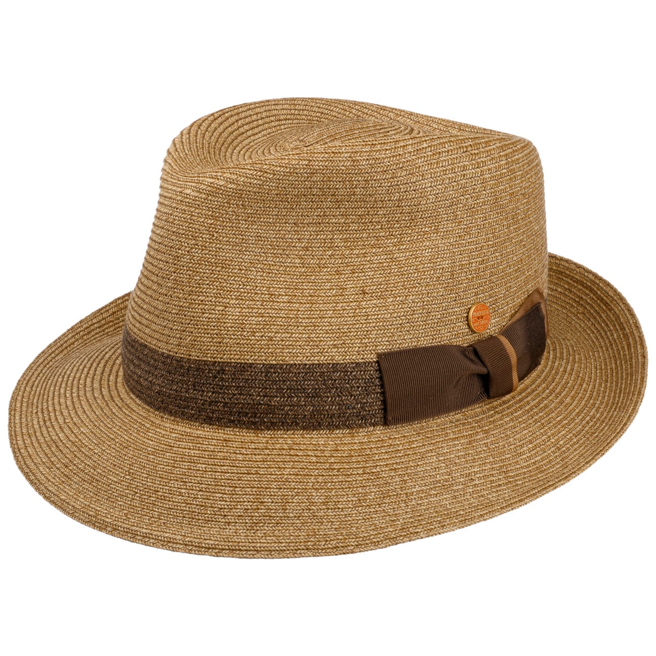 Stylish Samuel Livorno Fedora Straw Hat by Mayser - Perfect for Summer Outings, Beach Vacations & Outdoor Events