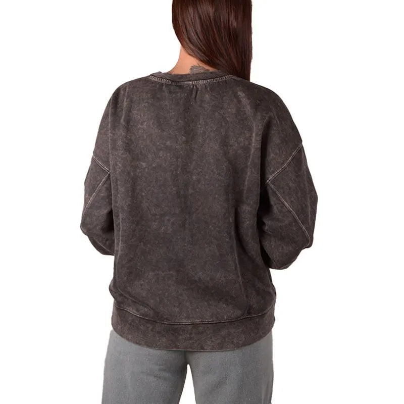 ROXY Women's Oasis Haze Hoodie - Black | Cozy Fleece Pullover for Casual Wear, Outdoor Activities & Lounge Comfort