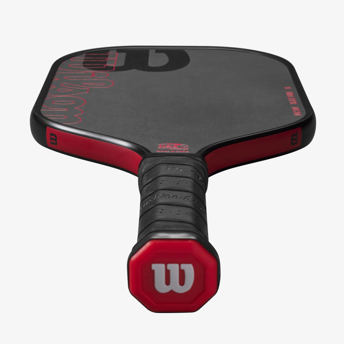 Wilson Blaze Tour 16 Pickleball Paddle - Premium Carbon Fiber Face with Cushion Grip | Black/Red Color | Perfect for Indoor & Outdoor Play, Tournaments & Recreational Games