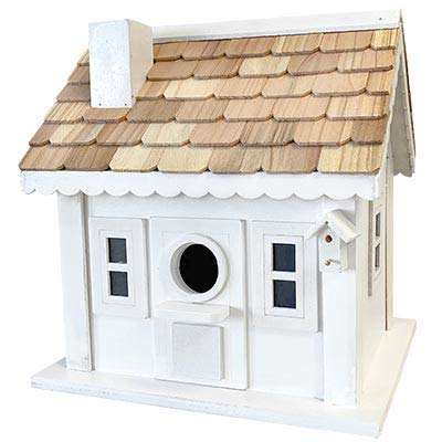 Charming Wooden Bird House for Condo & Home - Attract Wild Birds to Your Garden or Balcony - Perfect for Outdoor Decoration & Bird Watching