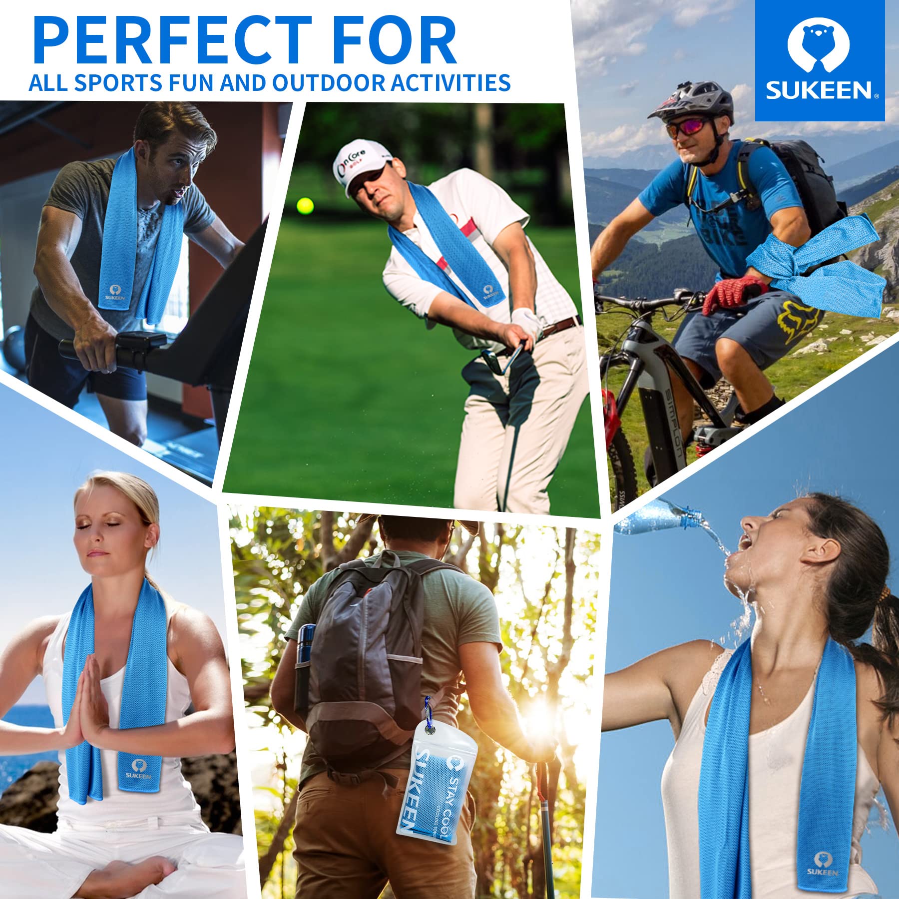 Sukeen Cooling Towel (40